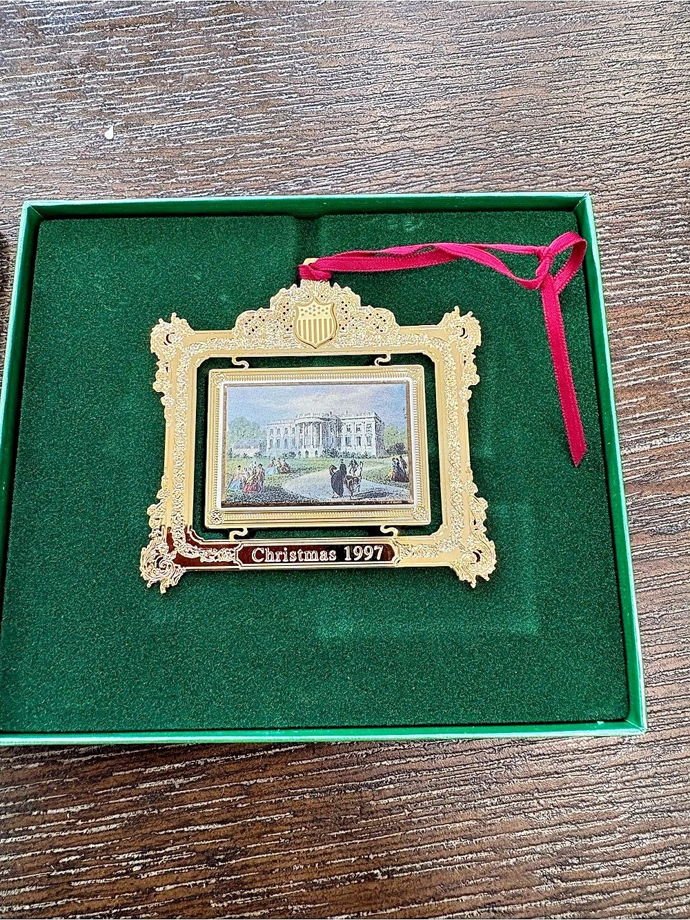 The White House Historical Association 1997 White House Christmas Ornament